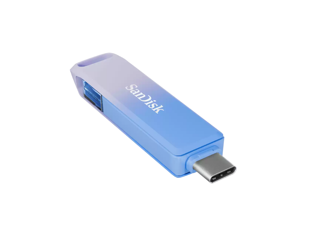 SanDisk 256GB Creator Phone Drive – Dual USB-C & Lightning Flash Storage SanDisk 256GB Creator Phone Drive – Dual USB-C & Lightning Flash Storage